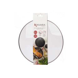 COPERCHIO CRISTALLO FILO ARGENTO 26CM