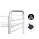 CARRELLO 4 PIANI METALLICO CON RUOTE