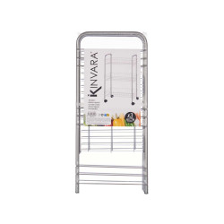 CARRELLO 3 PIANI METALLICO CON RUOTE