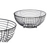 ROUND FRUIT BOWL IN BLACK METAL