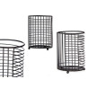 BLACK METAL UTENSIL HOLDER