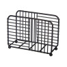 PORTA GUARDANAPOS METAL PRETO 