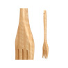 FOURCHETTE  CUISINE EN BAMBOU GRANDE