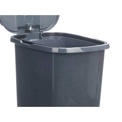 POUBELLE À PÉDALE 25L ANTHRACITE