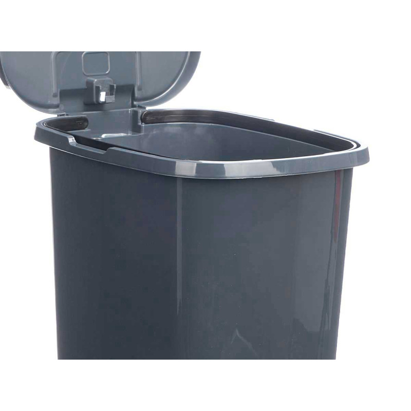 POUBELLE À PÉDALE 25L ANTHRACITE