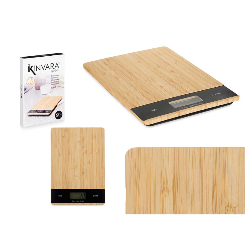 BASCULA DIGITAL BAMBU 5KG