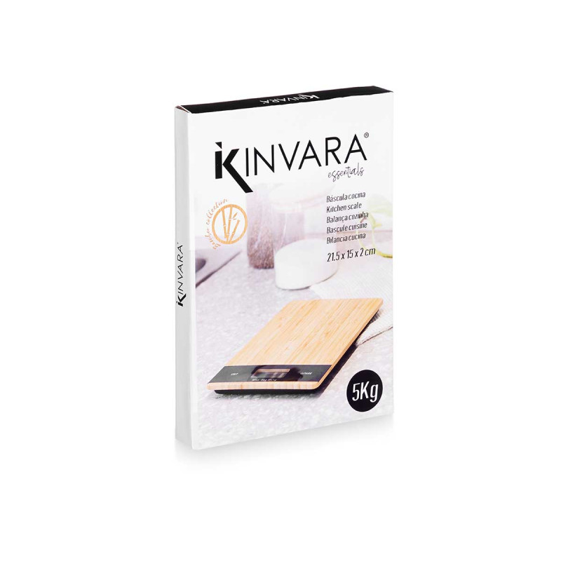 BAMBOO DIGITAL SCALE 5KG