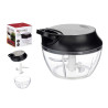 TRITURADOR MANUAL TAPA ACERO 3 CUCHILLAS