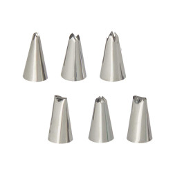 PISTOLET À PÂTISSERI EN ACIER 16 PCS
