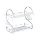 ESCURREPLATO 2 PISOS CROMADO BLANCO ACCESORIOS