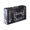 SCOLAPIATTI 2 LIVELLI CROMATI BIANCO ACCESSORI 