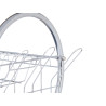 SCOLAPIATTI 2 LIVELLI CROMATI BIANCO ACCESSORI 