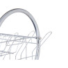 SCOLAPIATTI 2 LIVELLI CROMATI GRIGIO ACCESSORI 