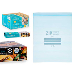 10 UNITS 30X40+2CM BIG FREEZING BAG WITH ZIP 