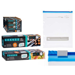 15 UNITS 25X30+2,5CM 3L MULTIPURPOSE BAG WITH ZIP