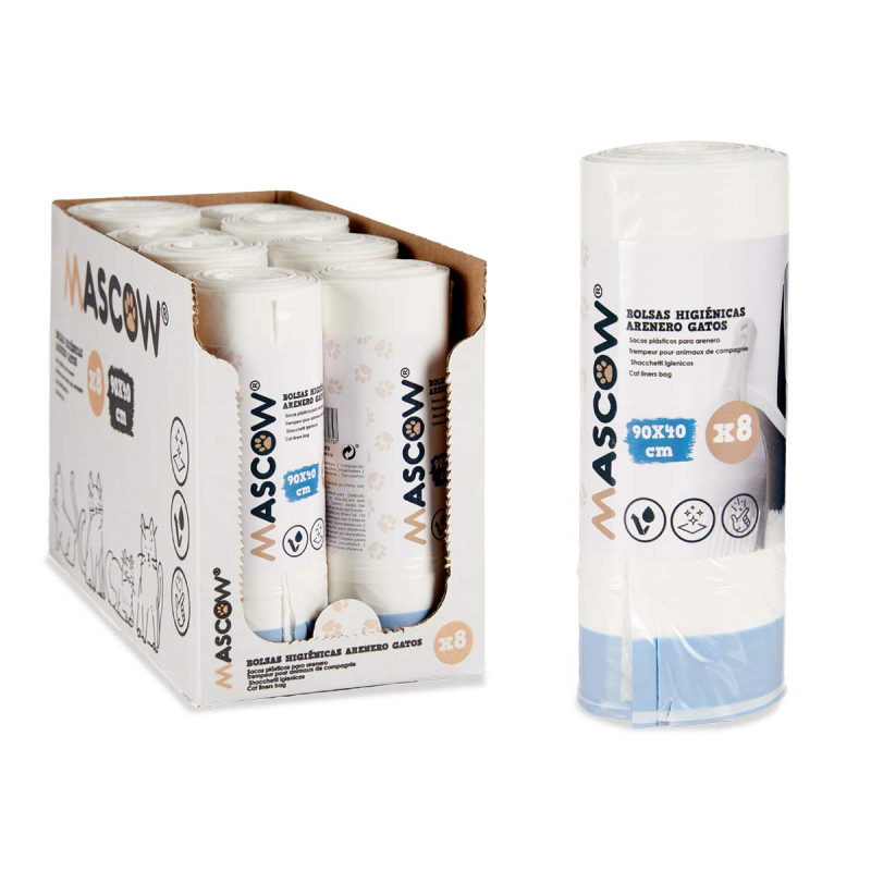 8 UNITS 90X40CM CAT BOX HYGIENIC BAG 
