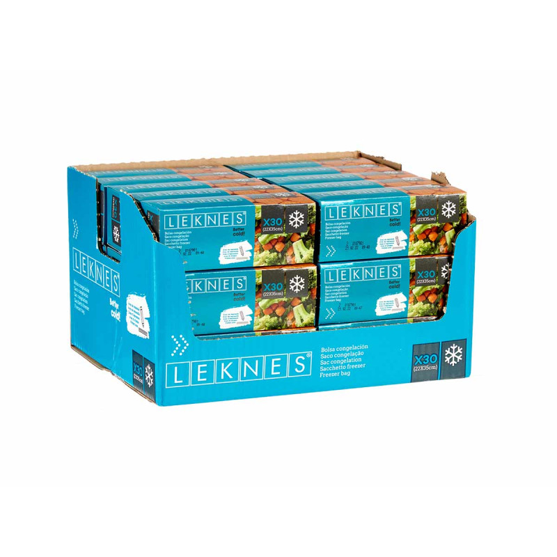 30 PCS MEDIUM 22X35CM FREEZER BAG