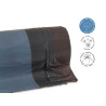 BOLSA BASURA AUTOCIERRE PERFUMADA 30L 20UDS GRIS