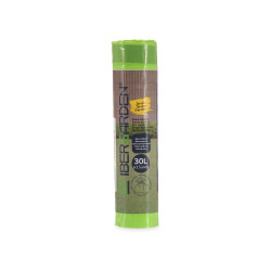 SCENTED SELF-SEALABLE RUBBISH BAG 30L 15 PCS GREEN