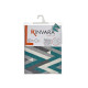 140X180CM GREY STRIPES STAIN-RESIST  TABLECLOTH 