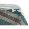 TOALHA MESA LONA ANTIMANCH 140X180CM RISCA CINZA 