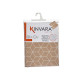 140X180CM BEIGE ABSTRACT STAIN-RESIST TABLECLOTH 