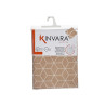 MANTEL LONETA ANTIMANCHAS 140X180CM ABSTRACT BEIGE