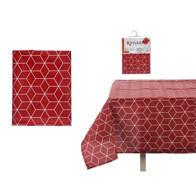 NATTE TOILE ANTITACHES 140X180CM ABSTRACT GRENA