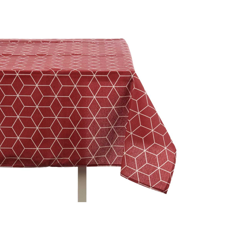 NATTE TOILE ANTITACHES 140X180CM ABSTRACT GRENA