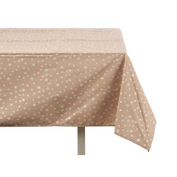 TOALHA MESA JACQUARD ANTIMANCHA 140X180CM BEGE