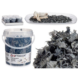 DARK GREY DECORATIVE SHAVING TIN 