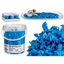 LIGHT BLUE DECORATIVE SHAVING TIN 