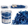POT COPEAUX DECORATIVE BLEU FONCE