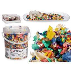 POT COPEAUX DECORATIVE MULTICOULEUR