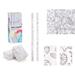PAPEL PRESENTE 0,70X2M UNICORNIOS E SEREIAS 