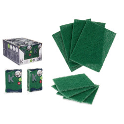 SET 4 SPUGNE EXTRA FIBRA VERDI