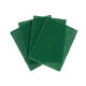 SET 4 GREEN SCOURING PADS EXTRA FIBRE