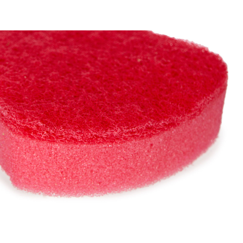 SET 3 MINI SCOURING PADS WITH SPONGE