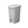 BALDE DO LIXO 25L PEDAL CINZENTO