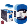 SET 2 VITROCERAMIC SCOURING PADS WITH SPONGE