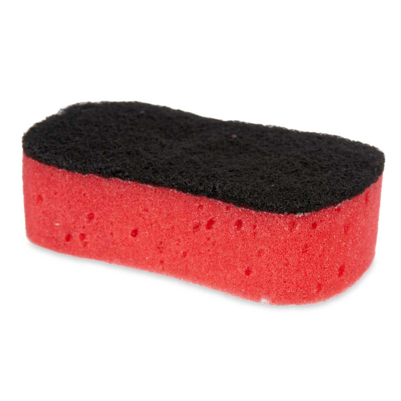 BARBECUE OVEN SCOURING PAD WITH SPONGE