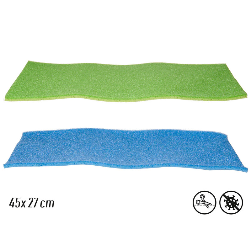 ESTERILLA ANTIMOHO 45X28CM SURT 2 COLORES