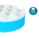 DOUBLE LAYER EXFOLIATING SPONGE  ASSORT 2 COLOURS