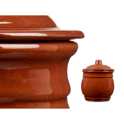 230ML SMALL CLAY JAR 