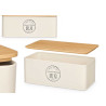SCATOLA PANE TAPPO BAMBU CREMA