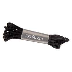 6 LACCI NERO 100CM