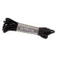 6 BLACK SHOE LACES 100CM