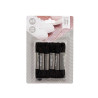 6 CORDONES NEGRO 100CM