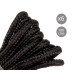 6 LACCI NERO 100CM