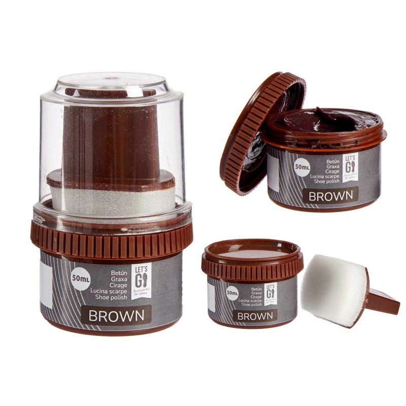 BITUME 50GR EPONGE NETTOYAGE MARRON